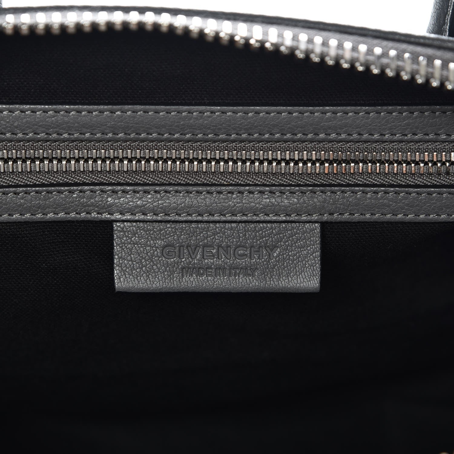 Givenchy Sugar Goatskin Medium Antigona Dark Grey 4 of 8