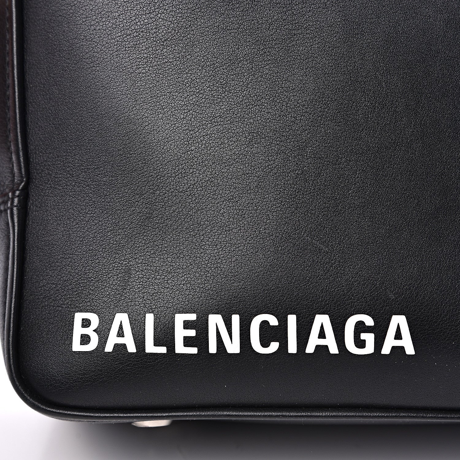 Balenciaga Shiny Day Calfskin XS Triangle Square Bag Black 8 of 10