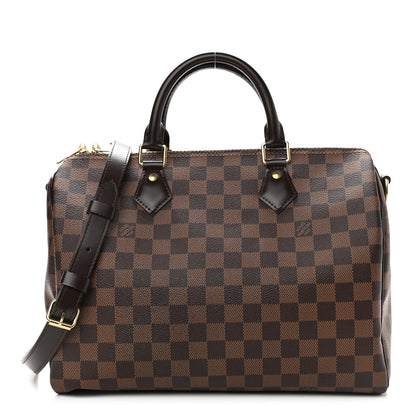 Louis Vuitton Damier Ebene Speedy Bandouliere 30 1 of 9
