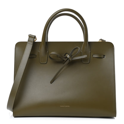 Mansur Gavriel Calfskin Sun Bag Olive 1 of 8