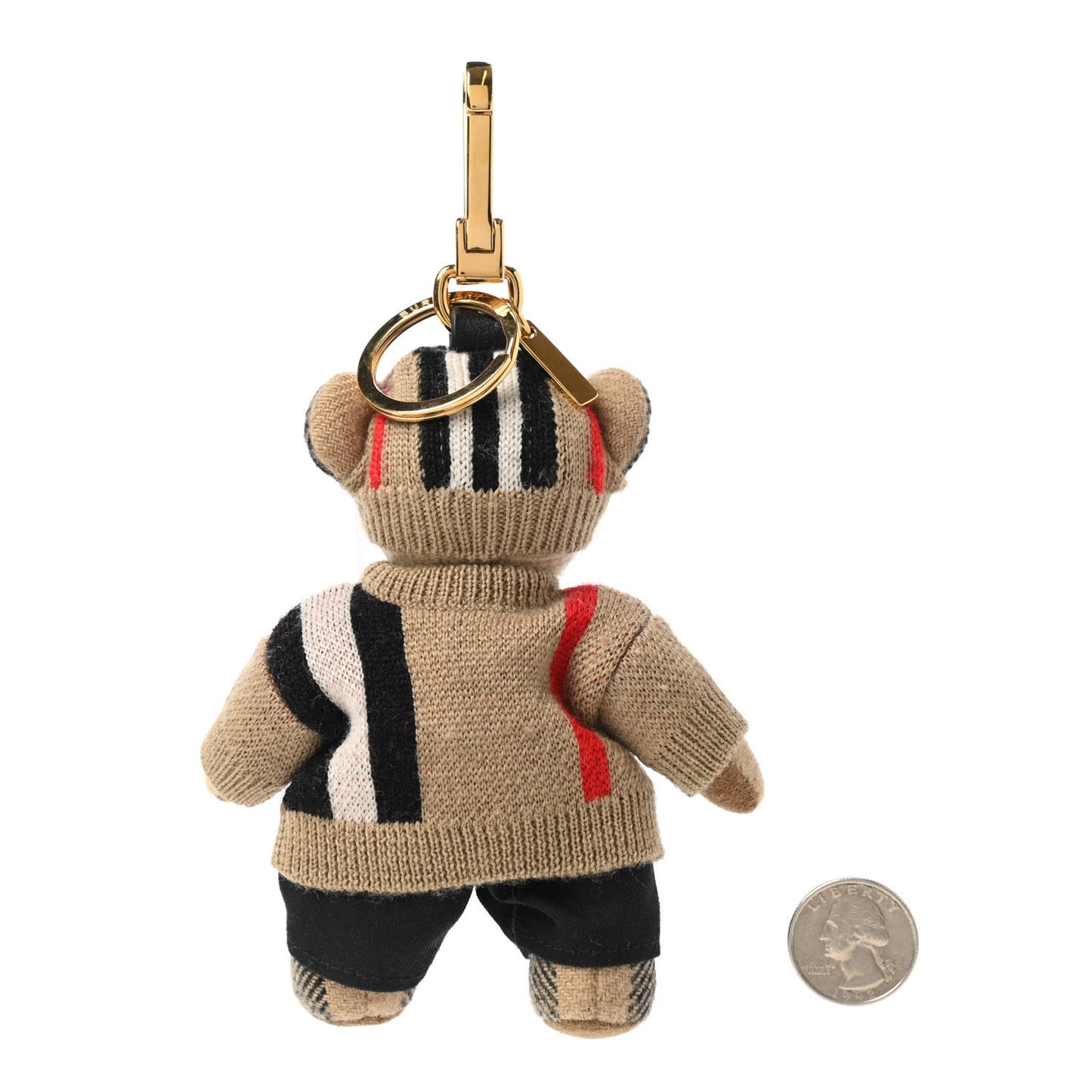 Thomas Sweater Teddy Bear Keychain Charm