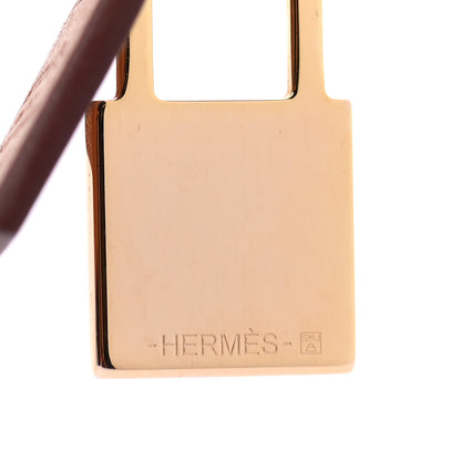 Hermes Swift Small O'Kelly Pendant Necklace Gold 6 of 7