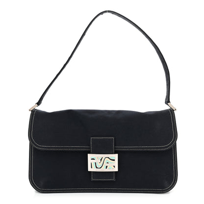 Fendi Canvas Baguette Blue 1 of 14