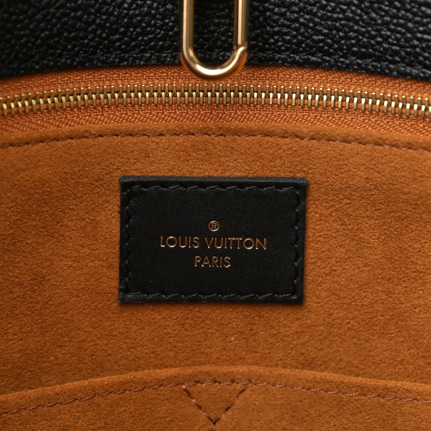 Louis Vuitton Empreinte Monogram Giant Onthego MM Black 6 of 10