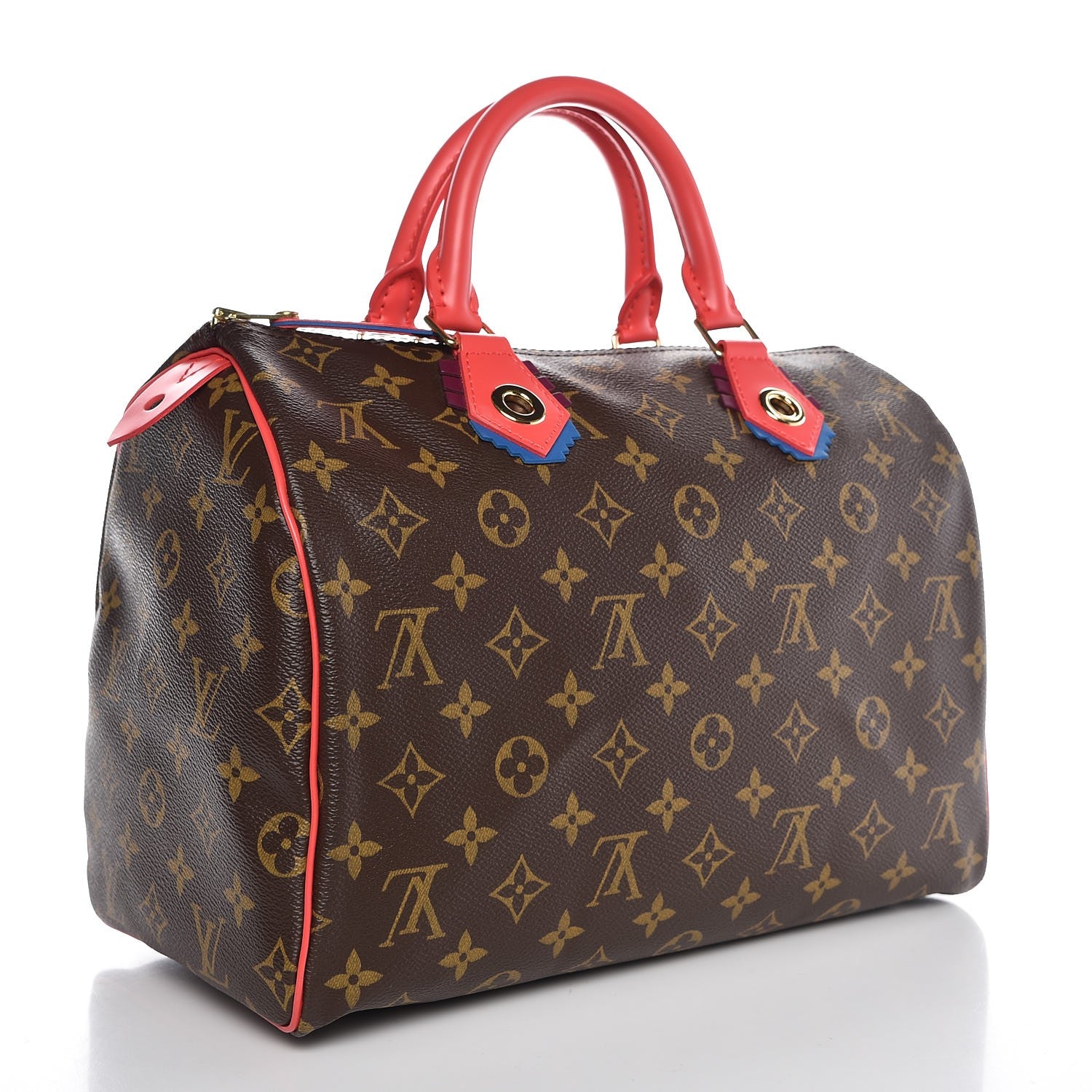 Louis Vuitton Monogram Totem Speedy 30 Flamingo 3 of 7