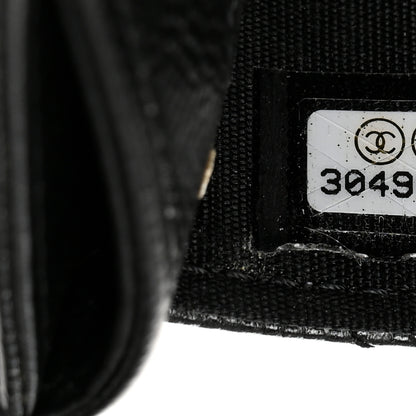 Chanel Caviar Quilted French New Wave Card Holder Black 7 of 9
