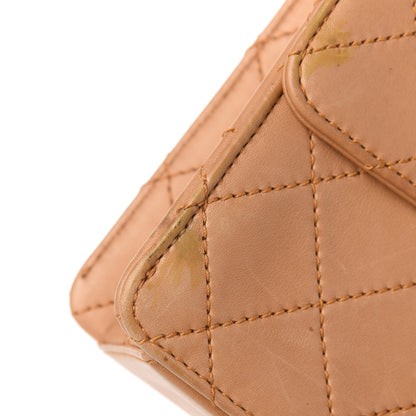 Chanel Lambskin Quilted Small Single Flap Beige 12 of 12