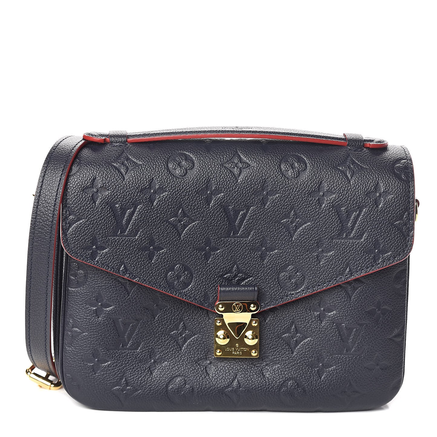 Empreinte Pochette Metis Marine Rouge