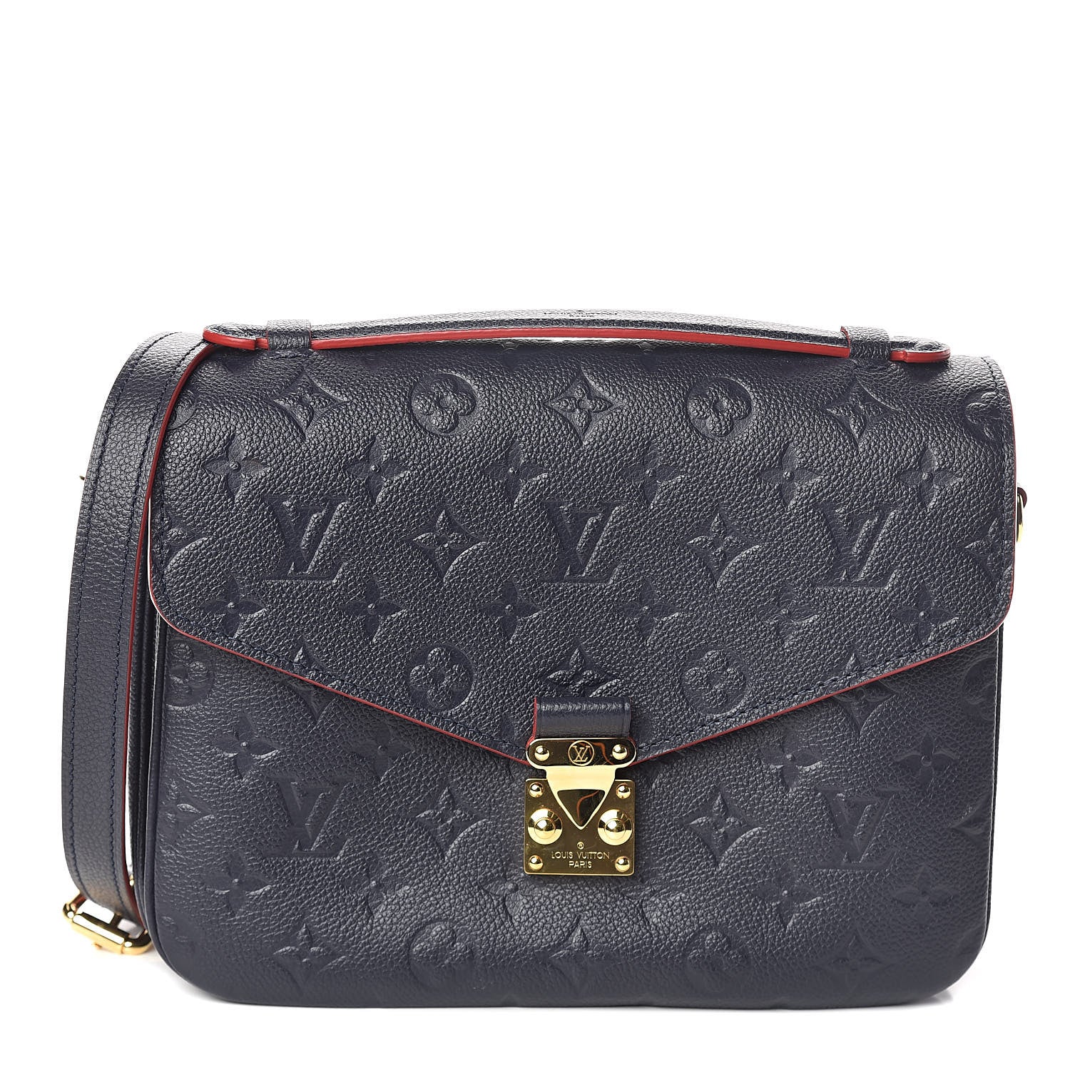 Louis Vuitton Empreinte Pochette Metis Marine Rouge 1 of 9