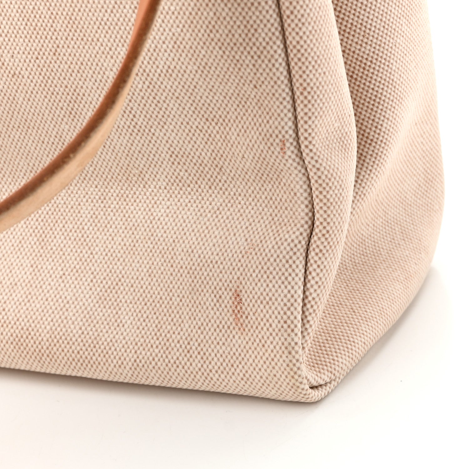 Hermes Toile Vache Calfskin Herbag 39 MM Natural 26 of 27