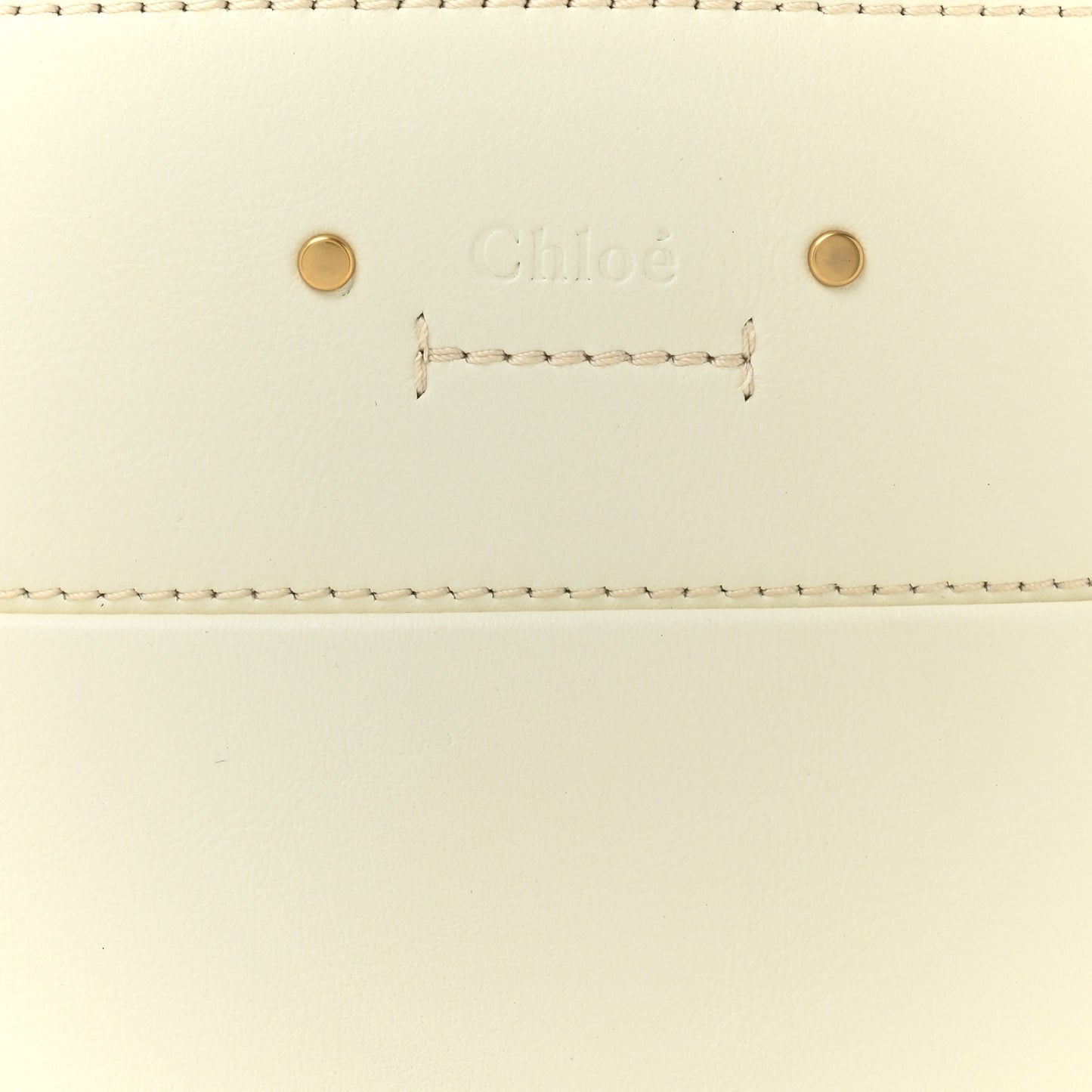 Smooth Calfskin Mini Roy Bucket Bag Natural White