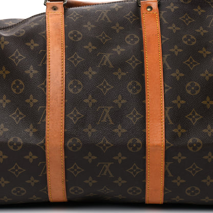 Louis Vuitton Monogram Keepall Bandouliere 55 17 of 24