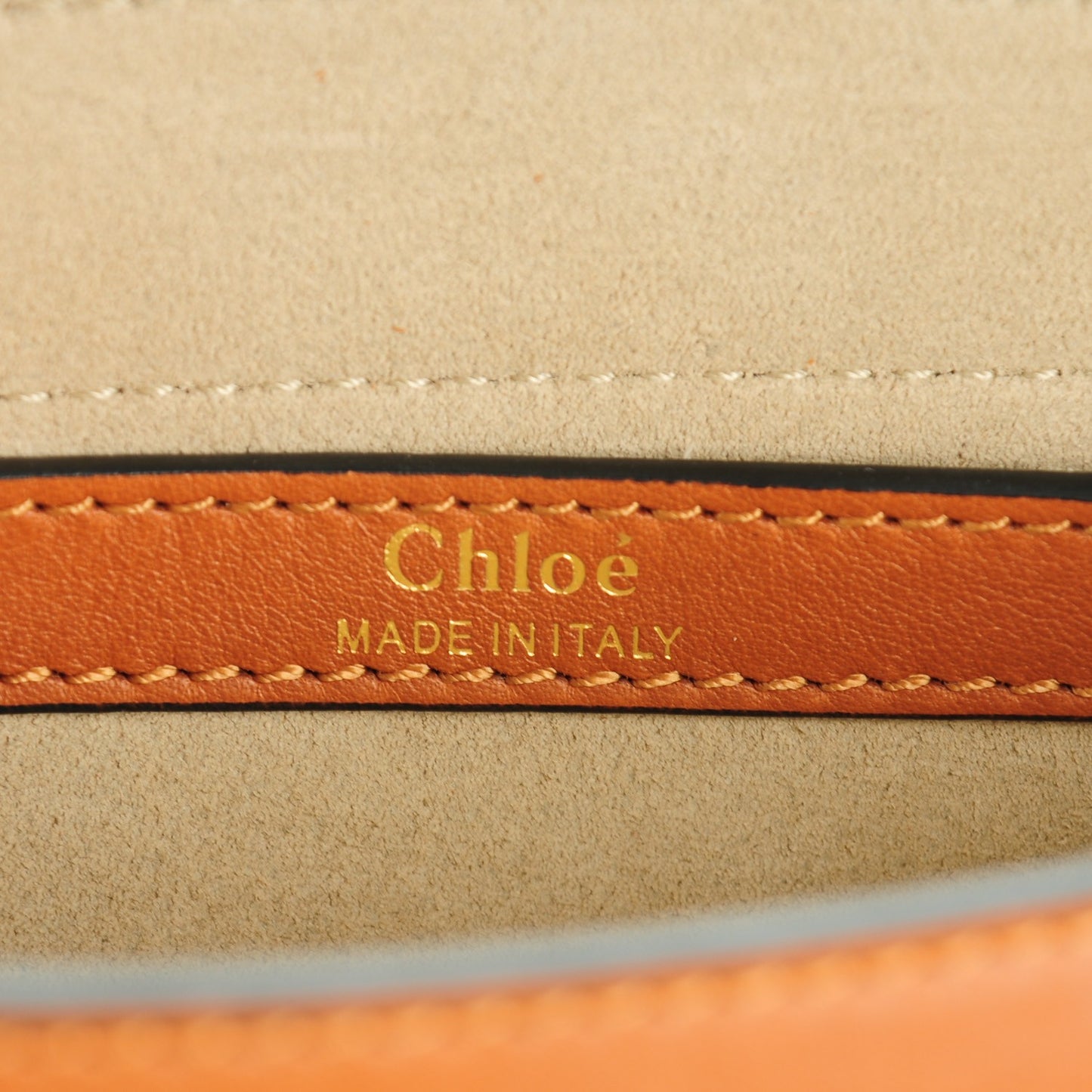 Calfskin Braided Small Hudson Bag Caramel