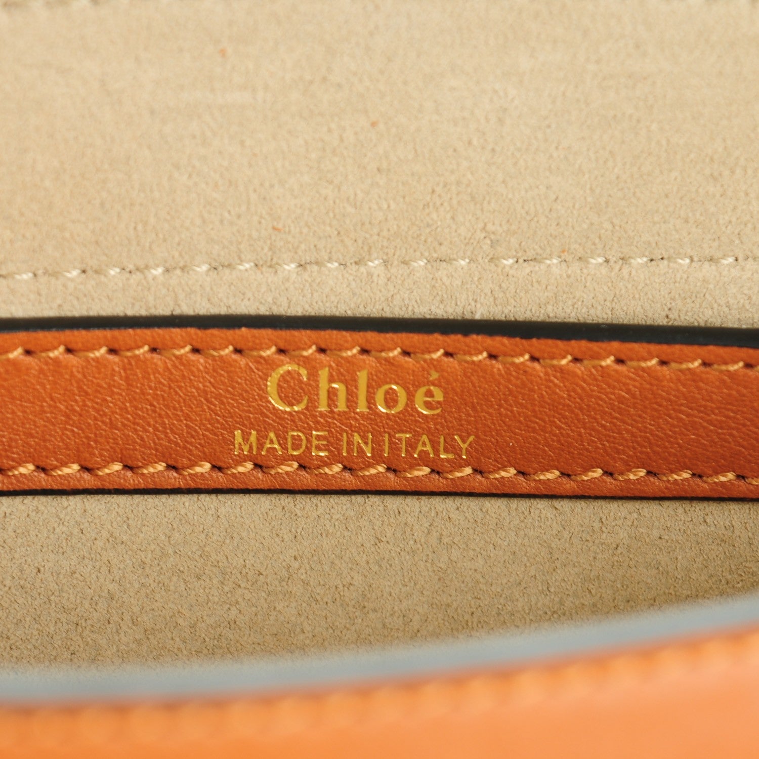 Chloe Calfskin Braided Small Hudson Bag Caramel 6 of 7