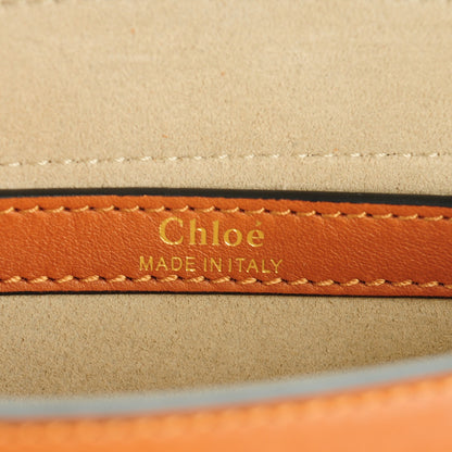 Chloe Calfskin Braided Small Hudson Bag Caramel 6 of 7