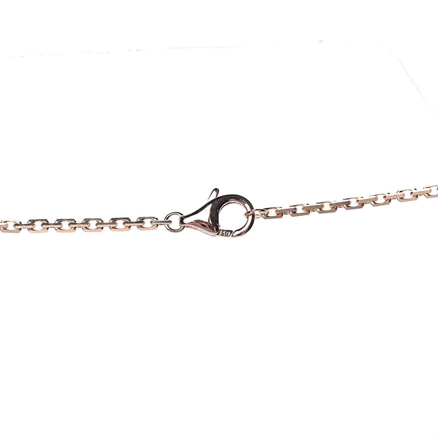 18K Pink Gold LOVE Pendant Necklace