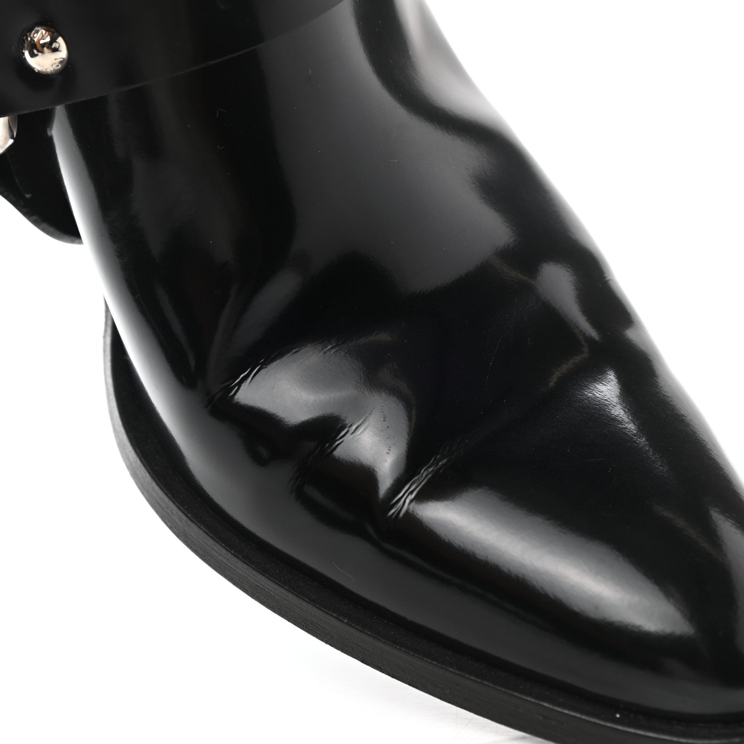 Louis Vuitton Calfskin Monogram Rhapsody Ankle Boots 37 Black 10 of 11