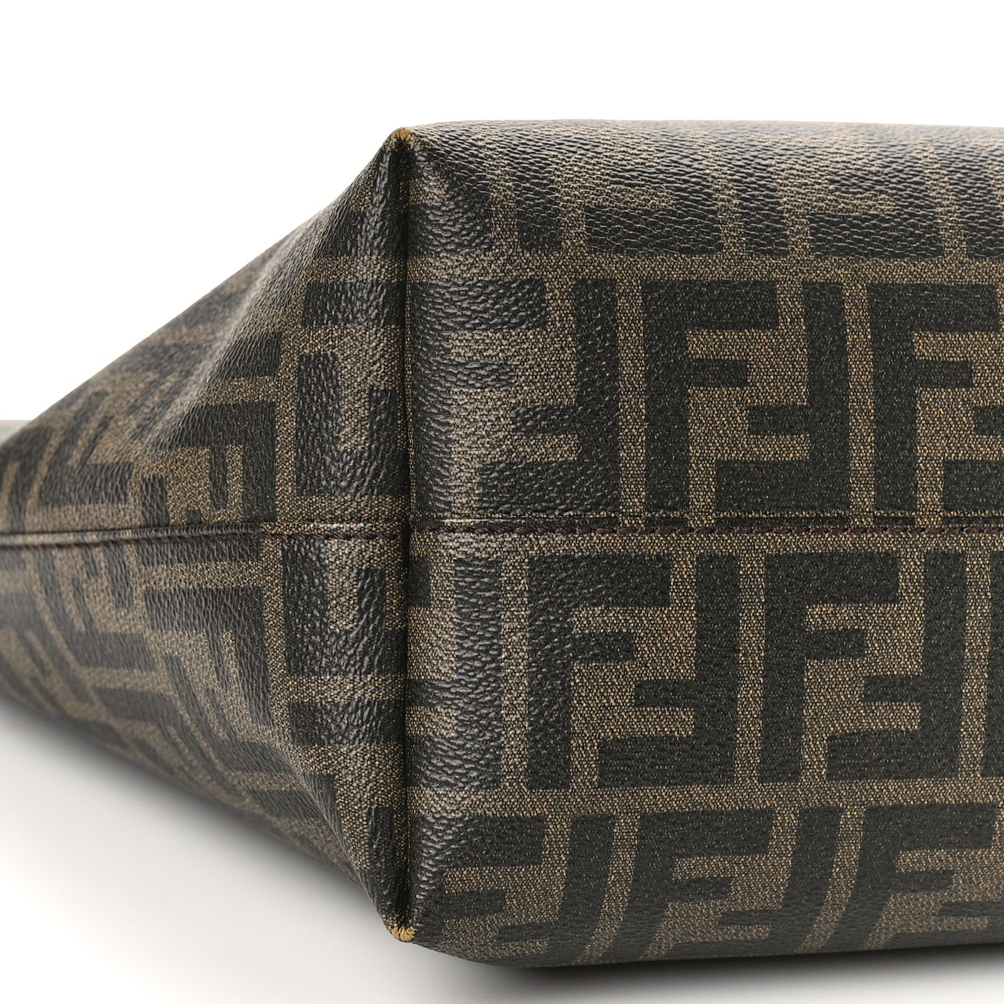 Zucca Spalmati Small Roll Tote Tobacco Moro