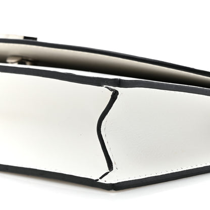 Christian Louboutin Calfskin Loubi54 Crossbody Clutch White 8 of 15