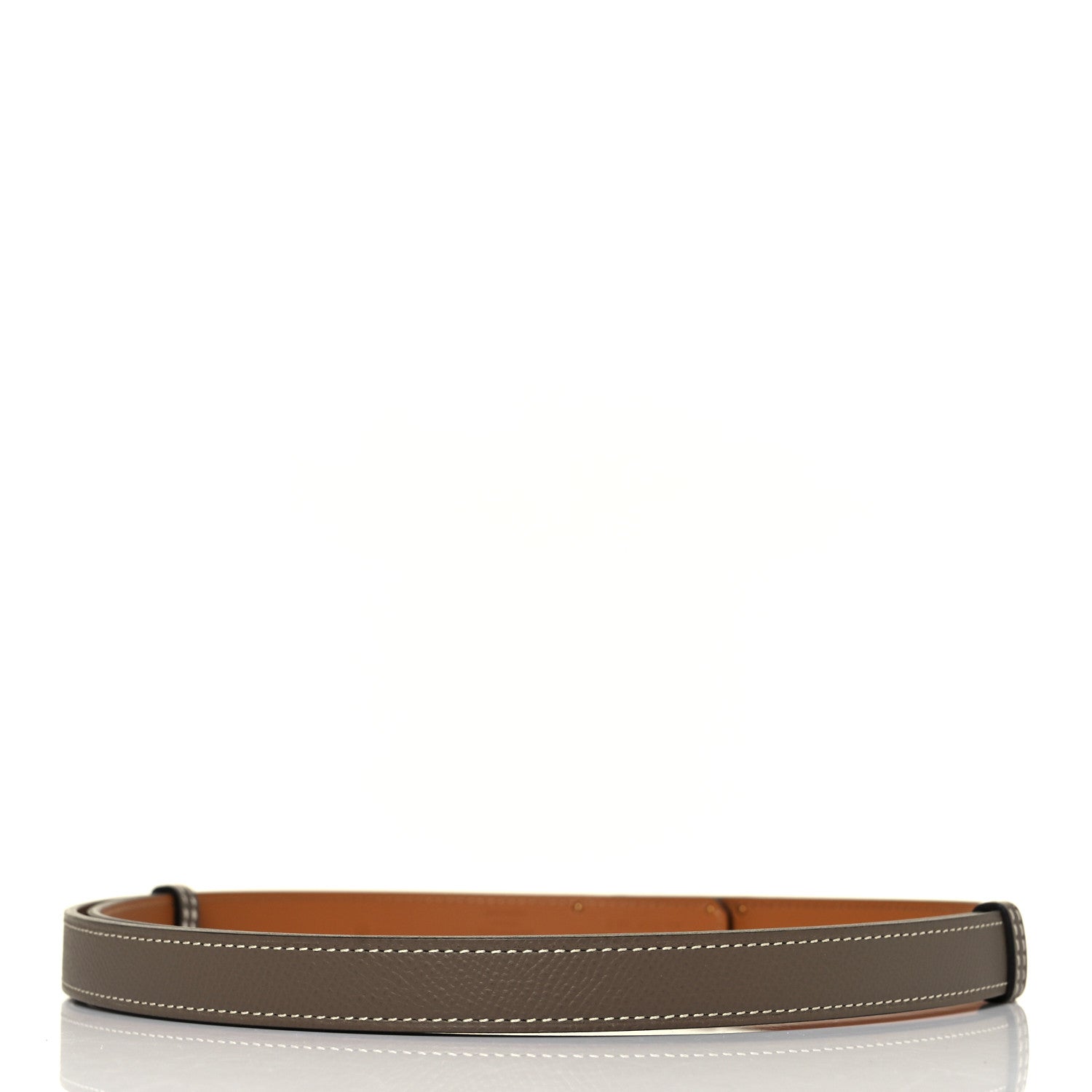 Hermes Epsom Kelly Belt Etoupe 2 of 4