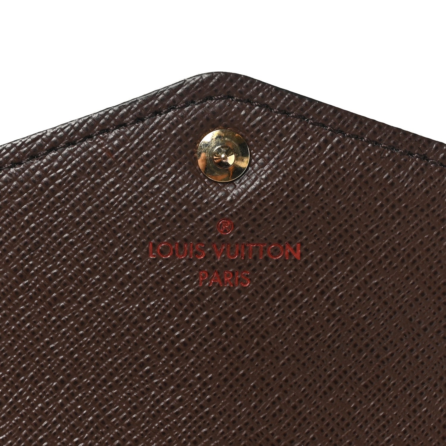 Louis Vuitton Damier Ebene Sarah Wallet NM 7 of 9