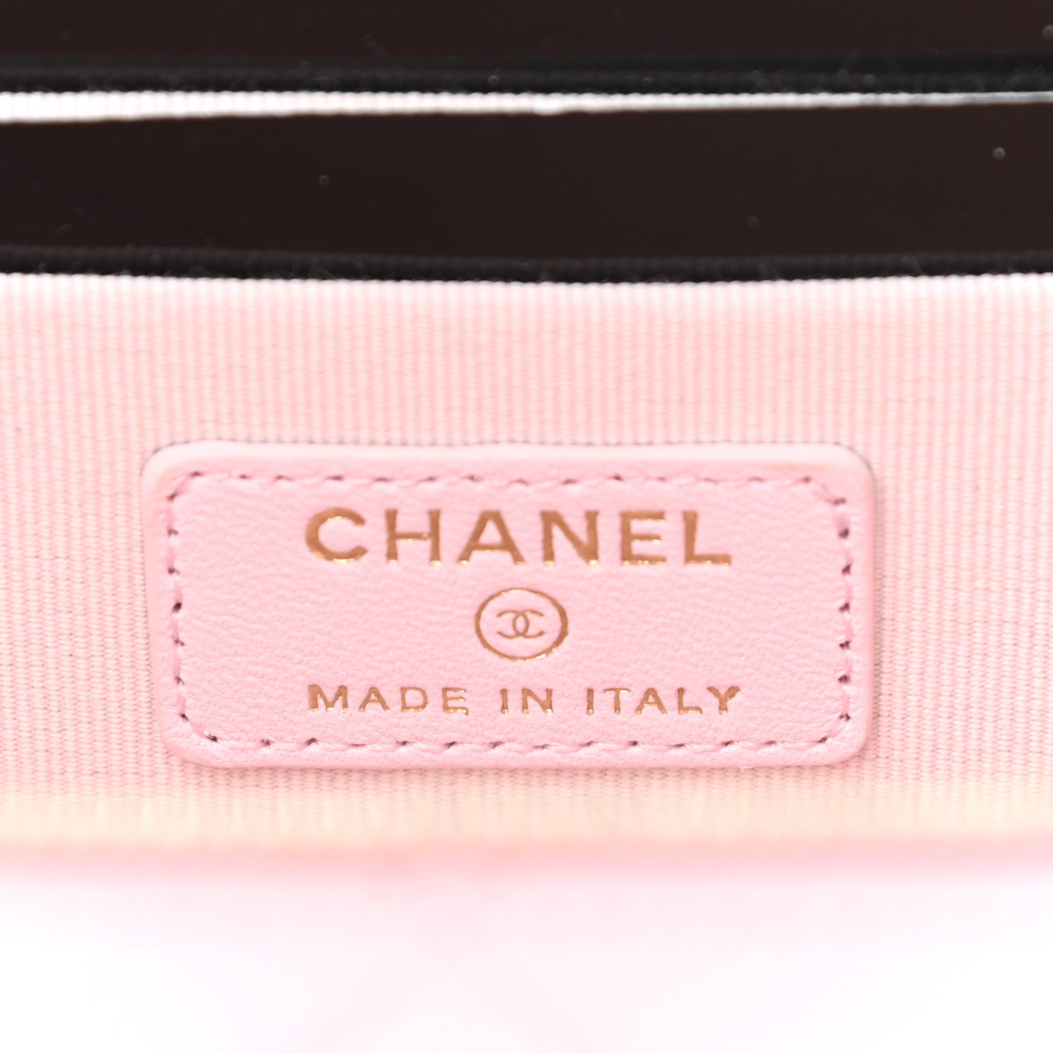 Chanel Lambskin Quilted Small Top Handle Vanity Case With Chain Light Pink 7 of 12