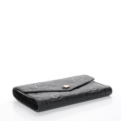 Louis Vuitton Empreinte Compact Curieuse Wallet Black 4 of 7
