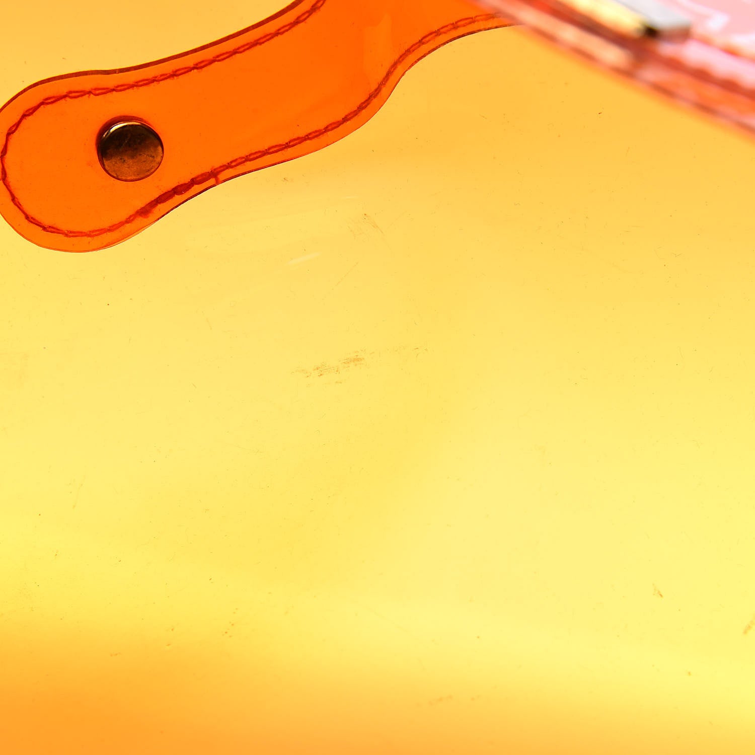 Hermes Vinyl Souvenir De L'Exposition Kelly Orange 9 of 16