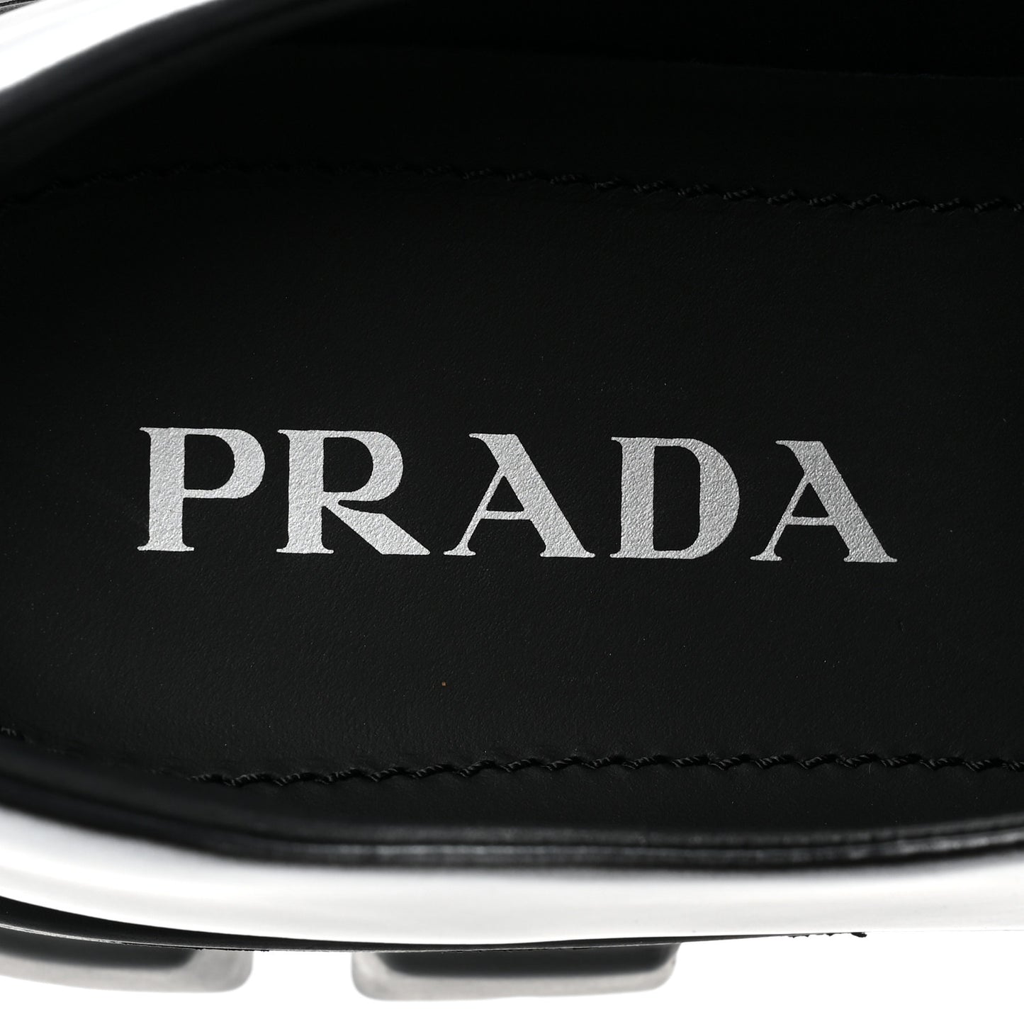 Spazzolato Rois Triangle Monolith 55mm Loafers 39.5 Black Argento