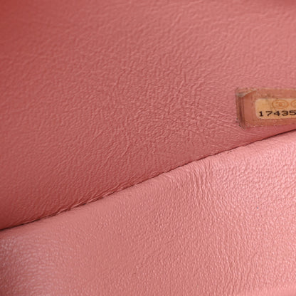 Chanel Patent Quilted Jumbo Double Flap Pink 7 of 11