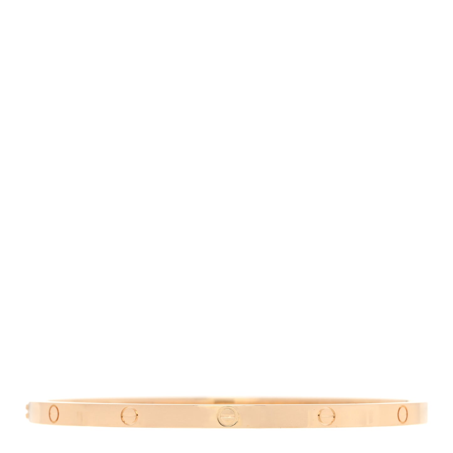 18K Yellow Gold Small LOVE Bracelet 18