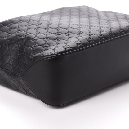 Gucci Guccissima Signature Large Linea A Hobo Black 8 of 9
