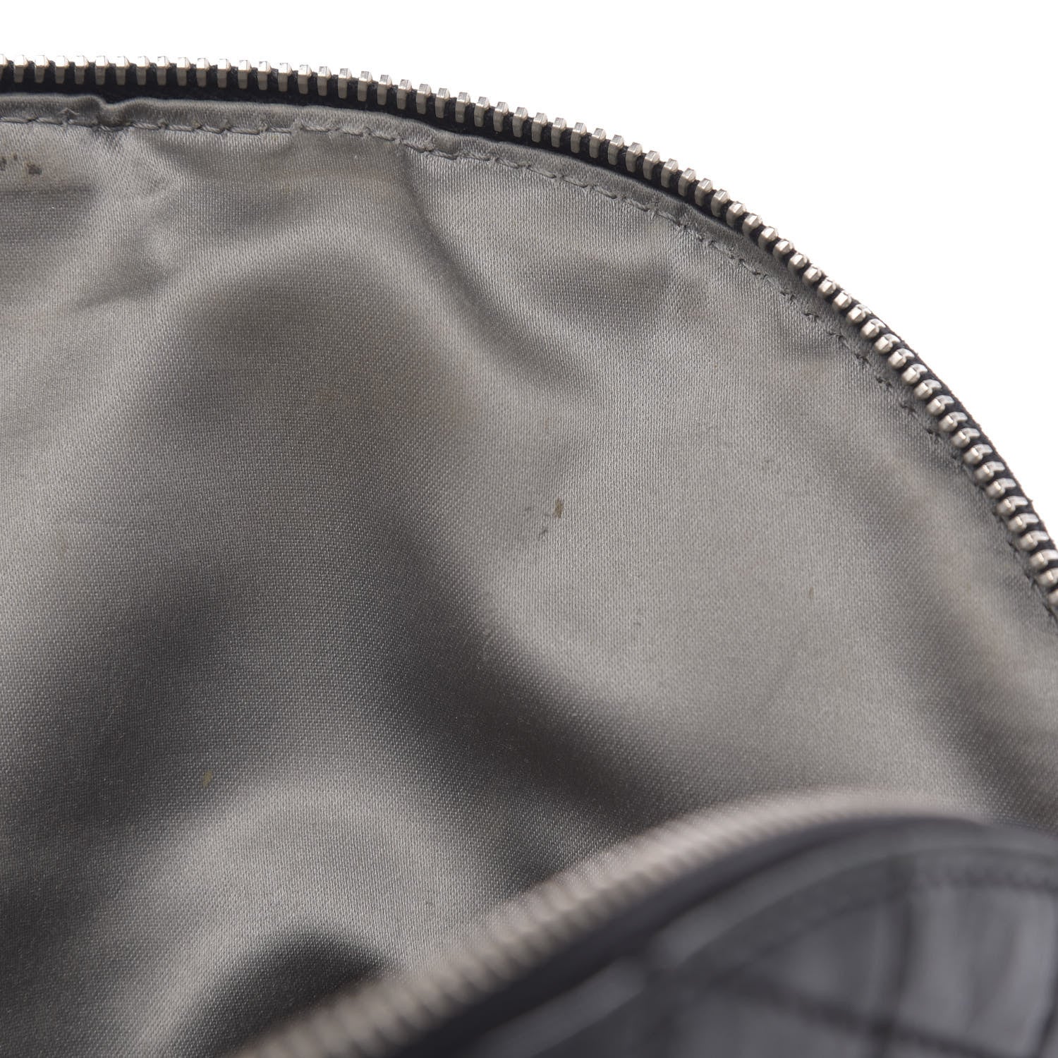 Chanel Distressed Lambskin Large Lady Braid Satchel Black 12 of 13