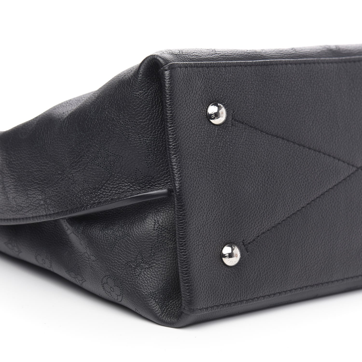 Louis Vuitton Mahina Carmel Hobo Black 7 of 9