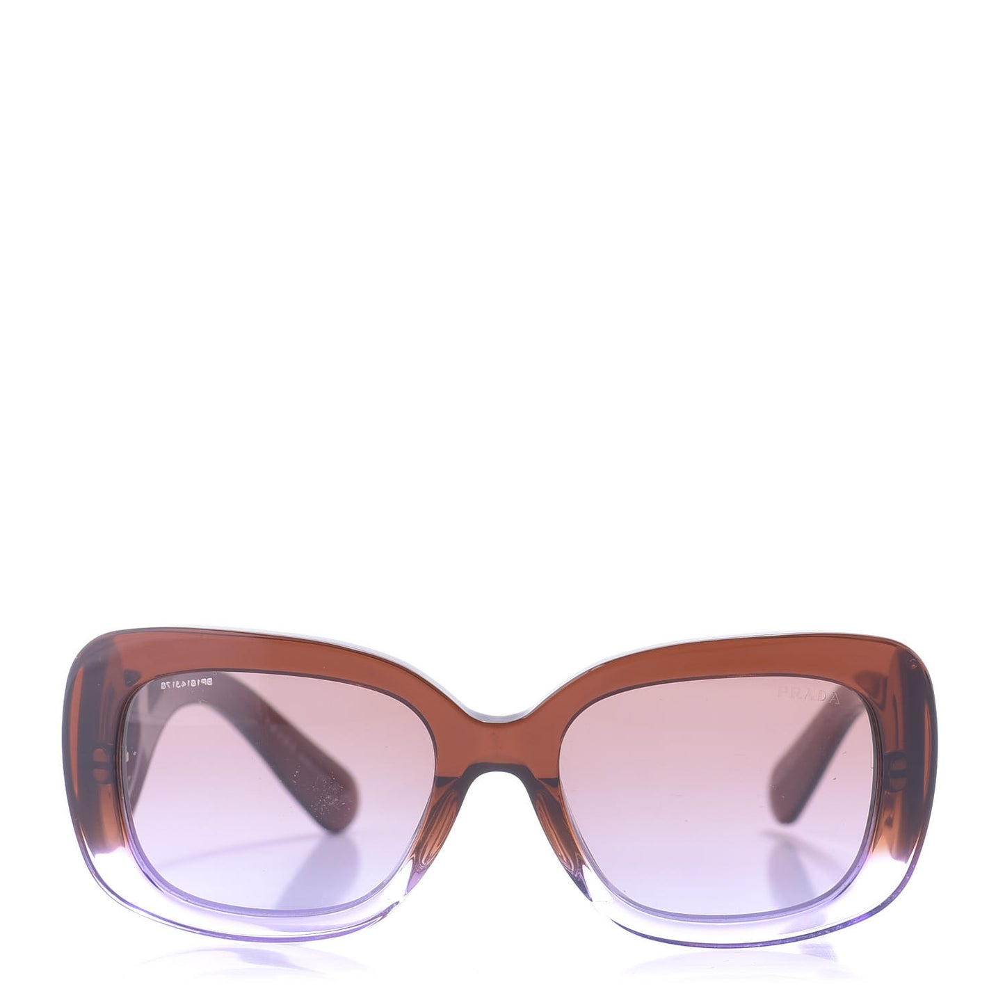 Acetate Baroque Sunglasses SPR 27O Purple Havana