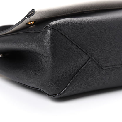 Louis Vuitton Calfskin Mechanical Flowers Lockme II Black White 8 of 11