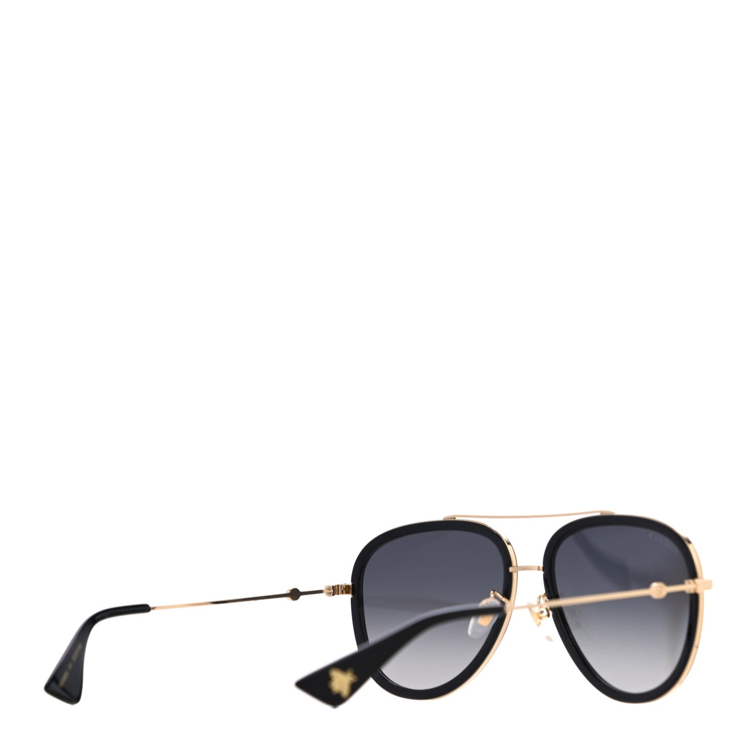 Gucci Aviator Sunglasses GG0062S Black Gold 3 of 7