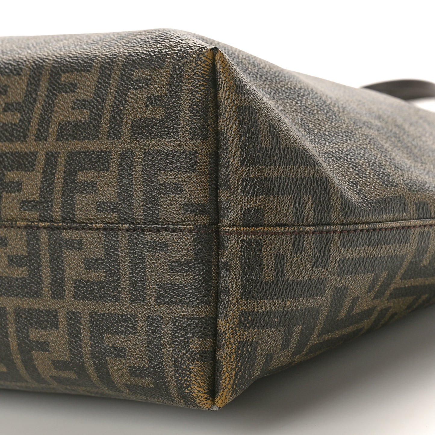 Zucca Spalmati Medium Roll Tote Tobacco Moro