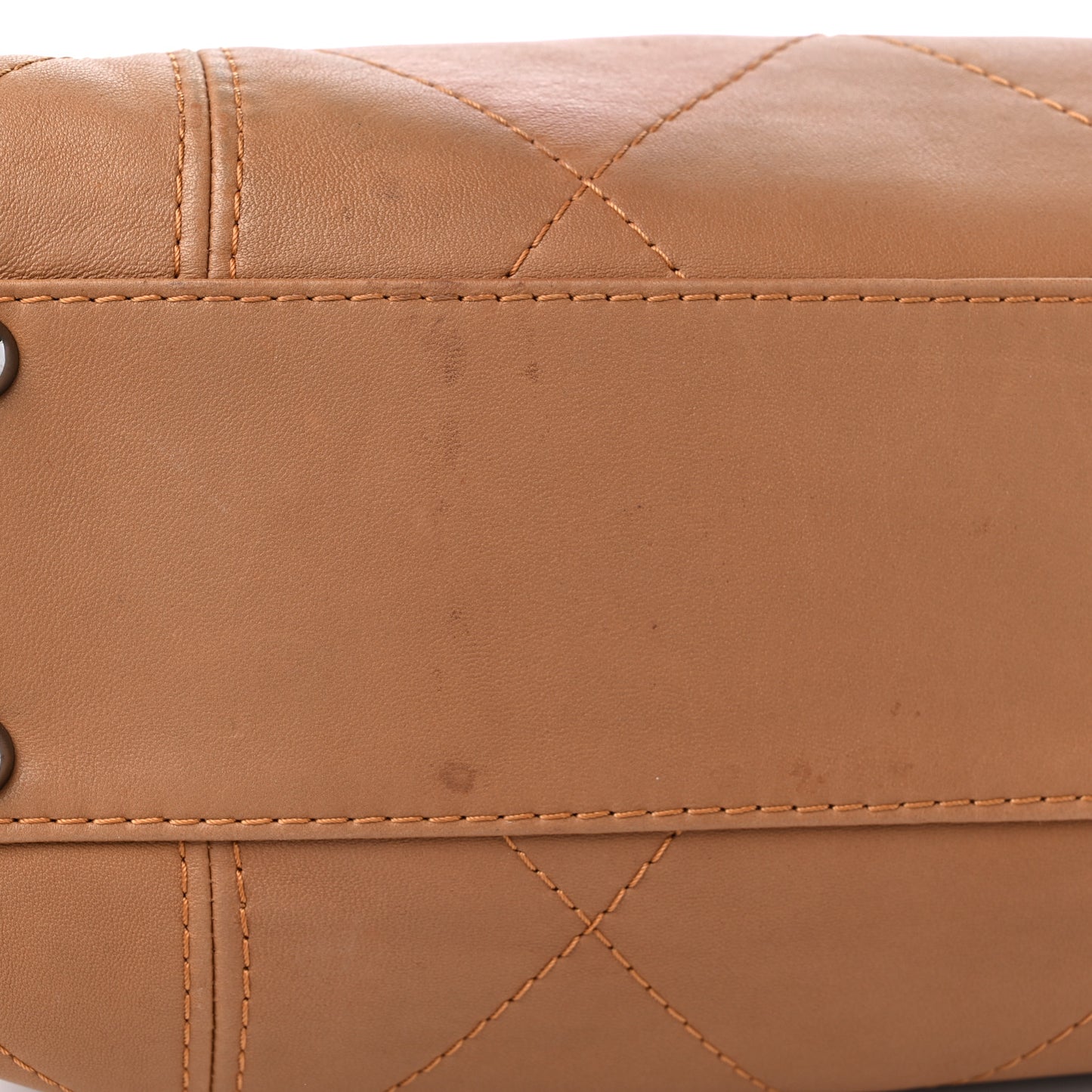 Lambskin Small Soft Touch Shoulder Bag Camel
