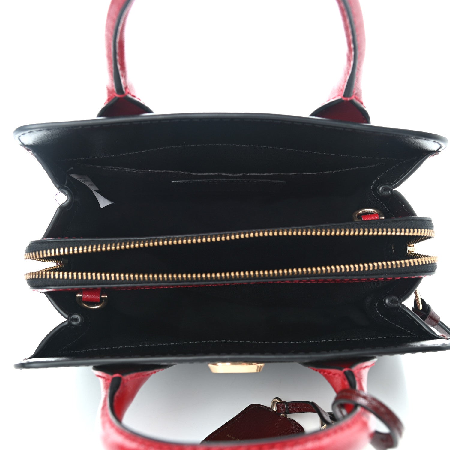 Marc Jacobs Saffiano Little Big Shot Tote Black 5 of 10