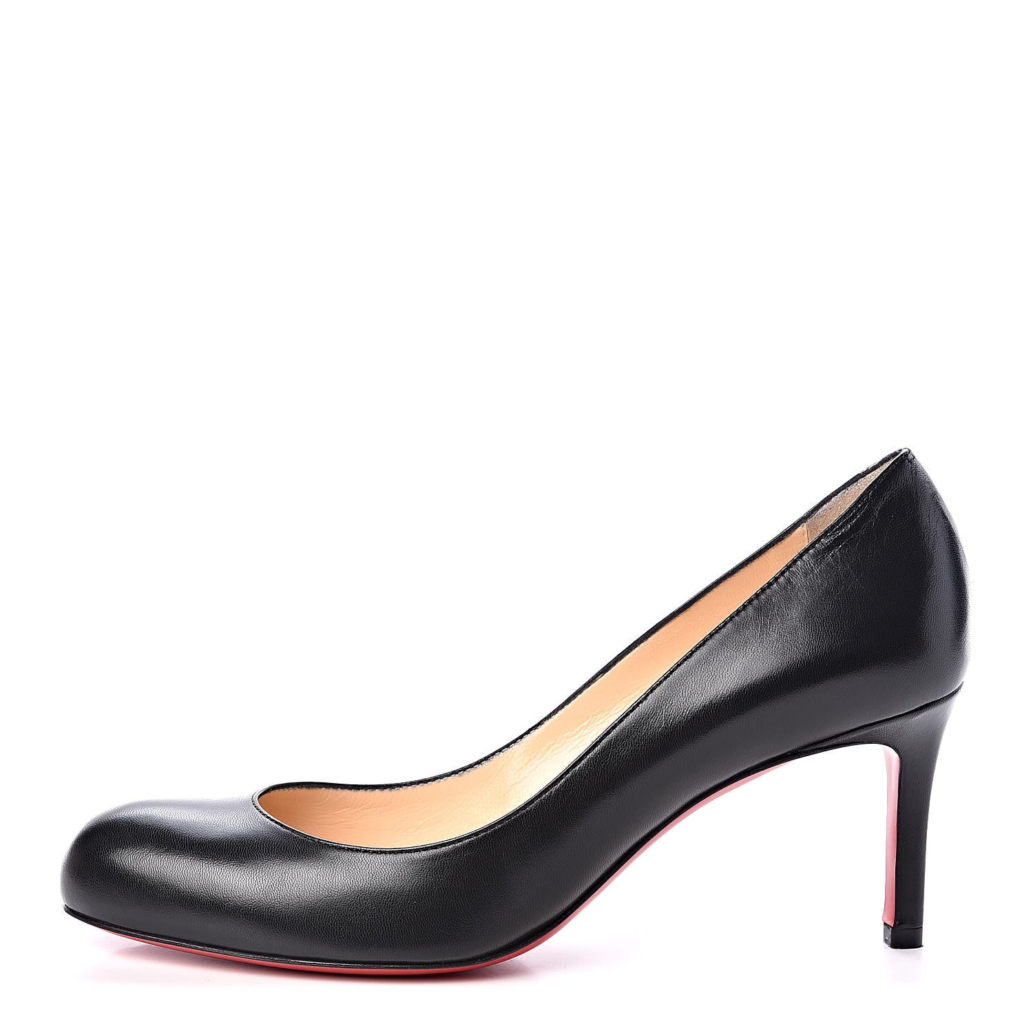 Christian Louboutin Kid Simple 70 Pumps 37.5 Black 1 of 8