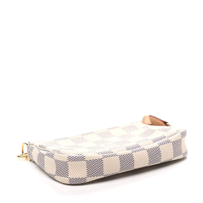 Louis Vuitton Damier Azur Mini Pochette Accessories 4 of 9