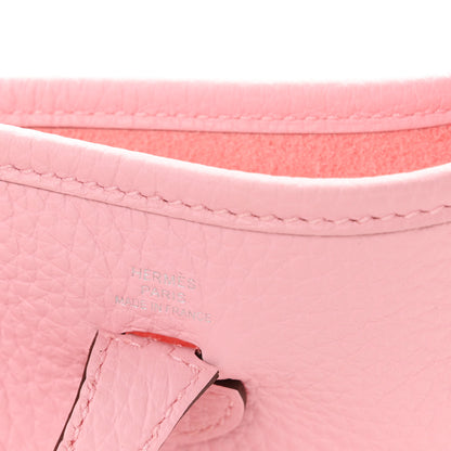 Hermes Taurillon Clemence Evelyne TPM Rose Sakura 6 of 11
