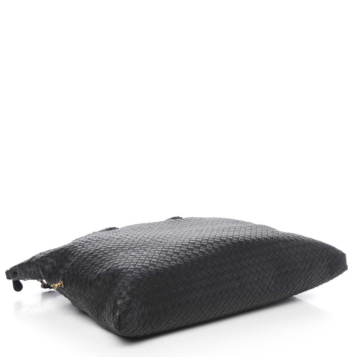 Nappa Intrecciato Medium Convertible Tote Black