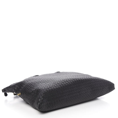 Bottega Veneta Nappa Intrecciato Medium Convertible Tote Black 7 of 13