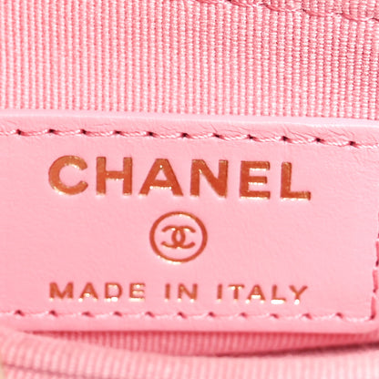 Chanel Quilted CC Mini Flap Pink 6 of 9