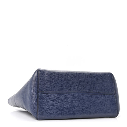 Gucci Dollar Calfskin Small Swing Tote Classic Marine Deep Cobalt 4 of 10