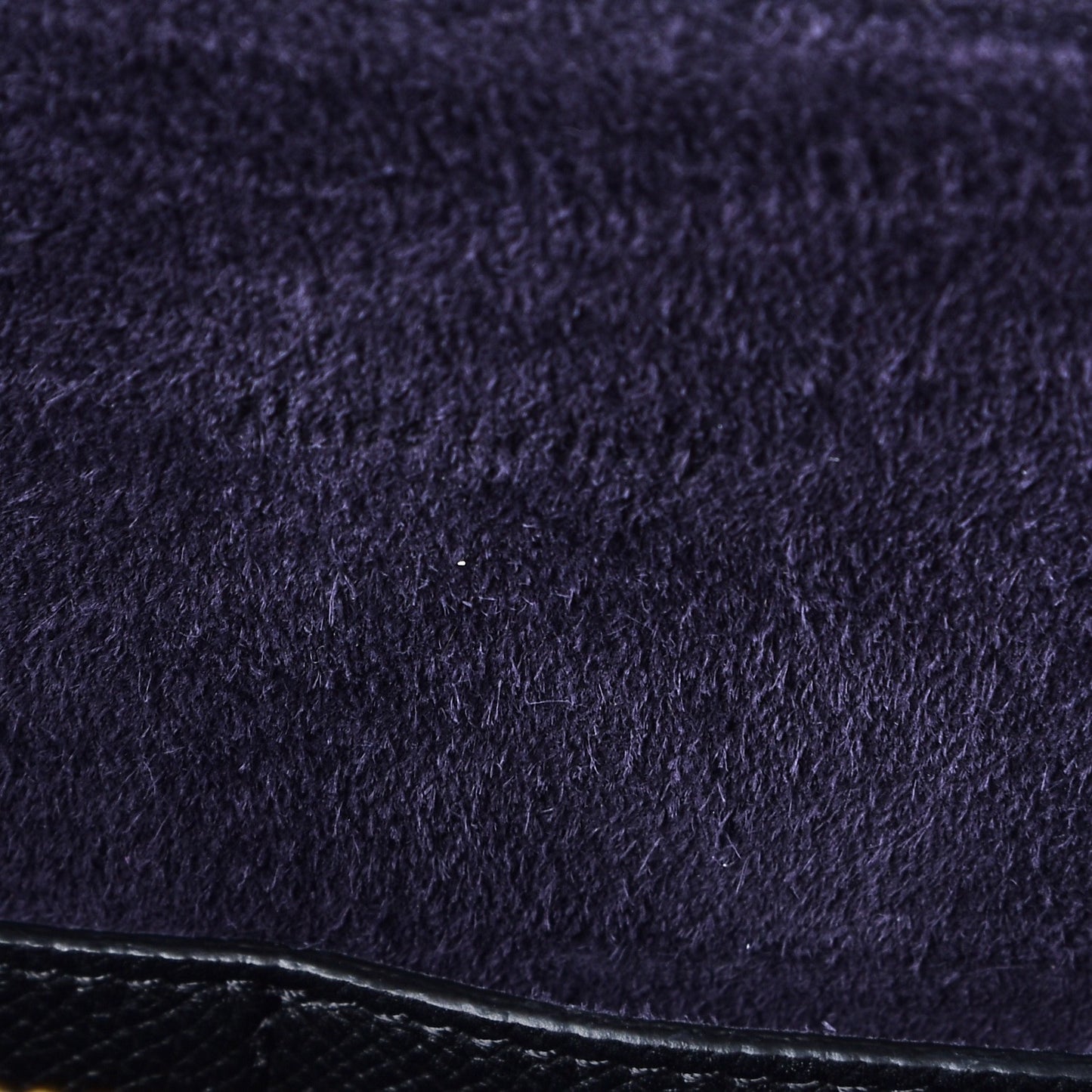Grained Calfskin Mini Belt Bag Black