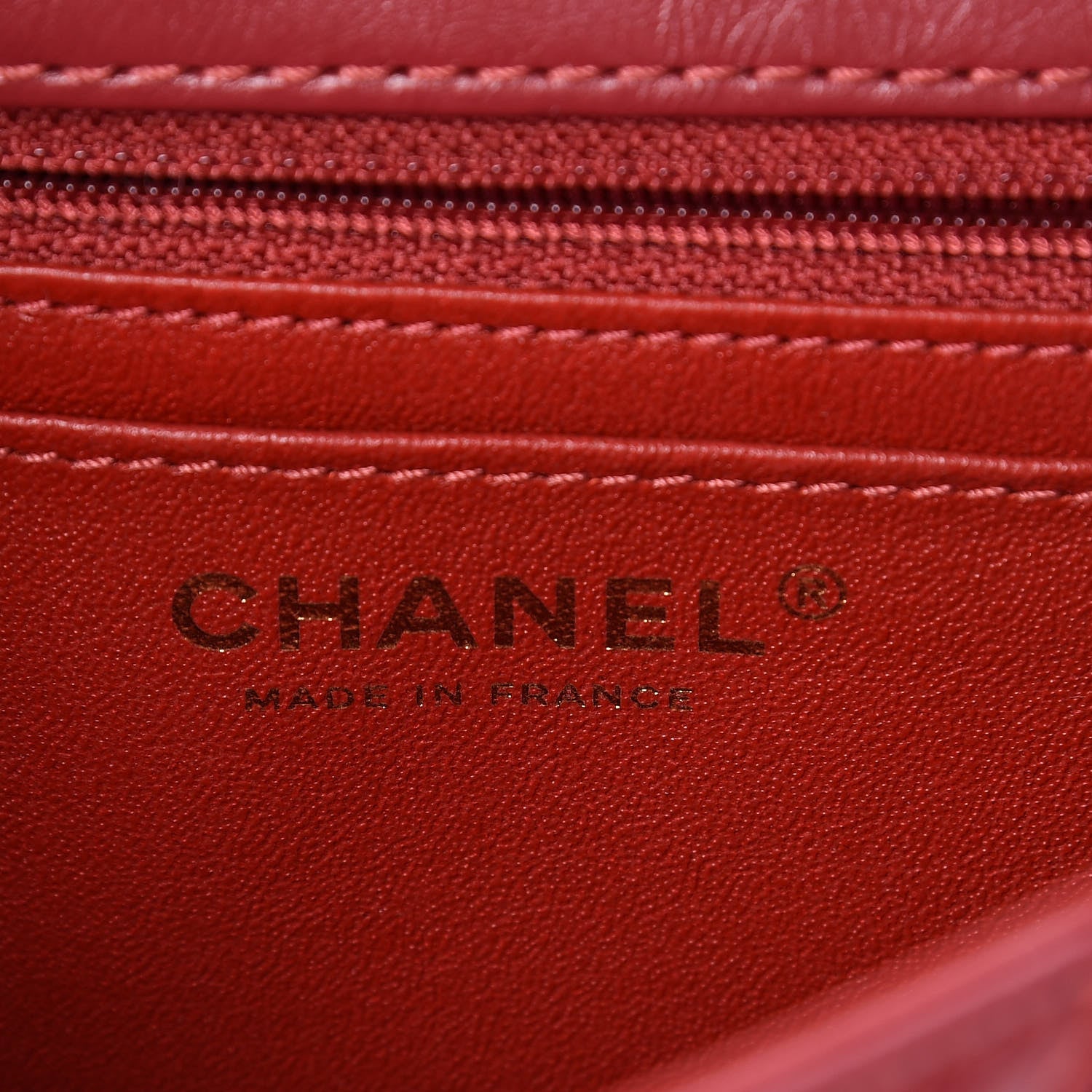 Chanel Aged Calfskin Quilted 2.55 Reissue 224 Flap Red 8 of 11