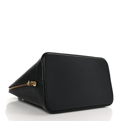 Louis Vuitton Epi Alma PM Black 4 of 10